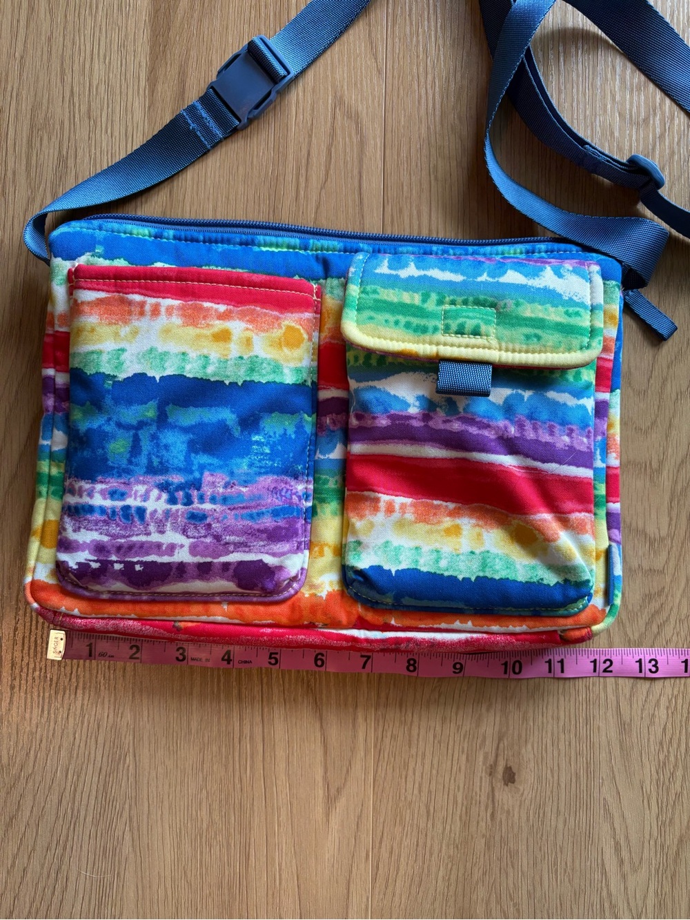 NWT Vera Bradley utility small crossbody in Love Stripe